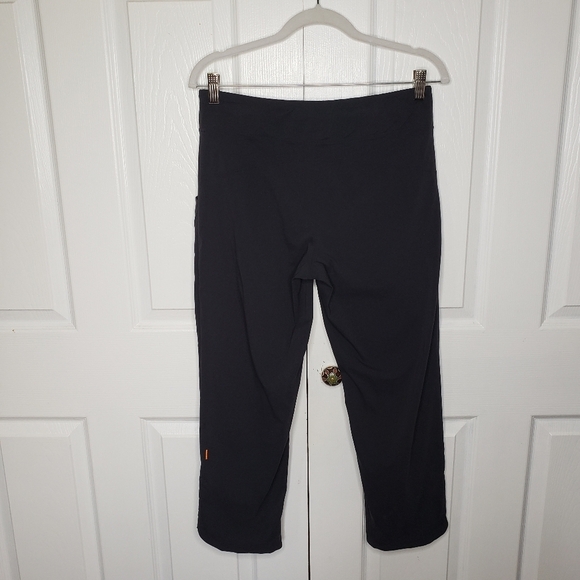 Lucy Lounge Pants S Pockets Curved Hem Stretch - Picture 5 of 6